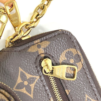 Louis Vuitton M80746 Monogram Utility Crossbody Pochette Chain Bag Handbag Shoulder Canvas