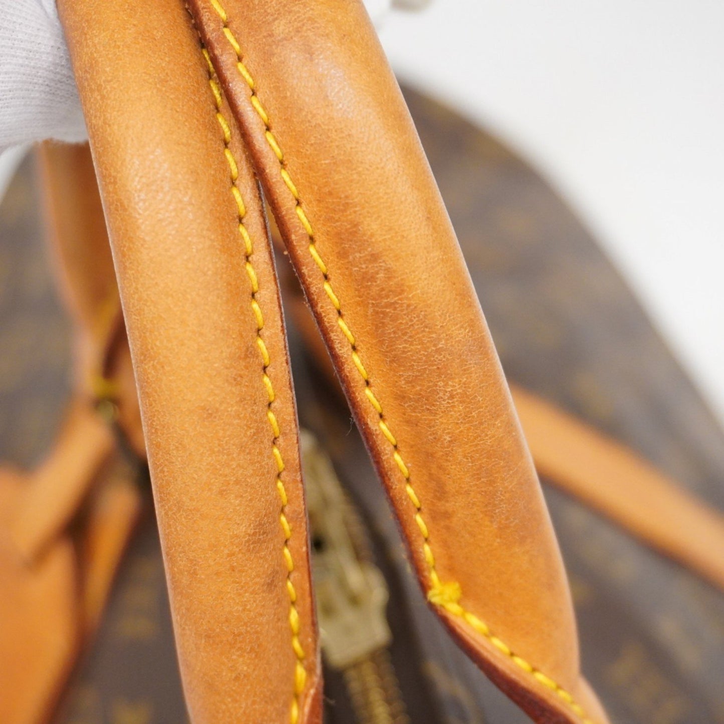 Louis Vuitton Monogram Keepall 55 Boston Bag M41424 Brown