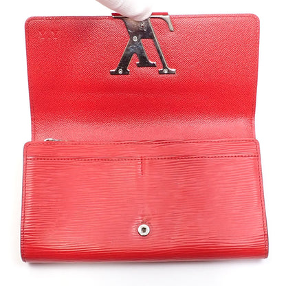 Louis Vuitton Epi Leather Portefeuille Louise Bifold Long Wallet