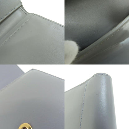 Celine C Hardware Bifold Wallet Leather