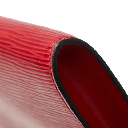 Louis Vuitton Epi Pochette Accessory Pouch Handbag M52947 Castilian Red Leather