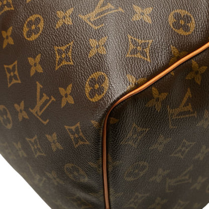 Louis Vuitton Monogram Keepall 50 Boston Bag/Travel Bag M41426 Brown Leather