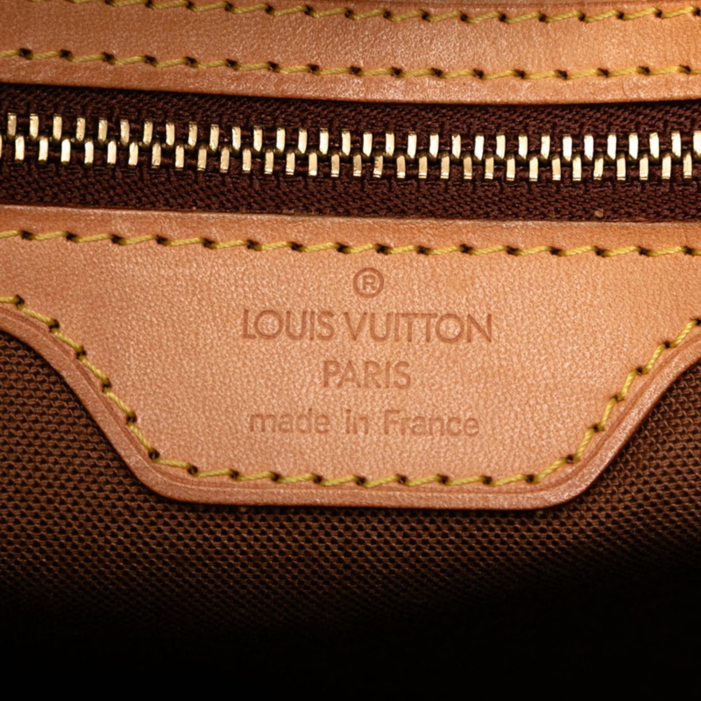Louis Vuitton Monogram Vavin Gm Shoulder Bag Tote M51170 Brown Leather