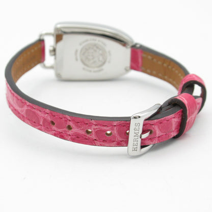 Hermes Hermes Gallop Watch Stainless Steel Leather