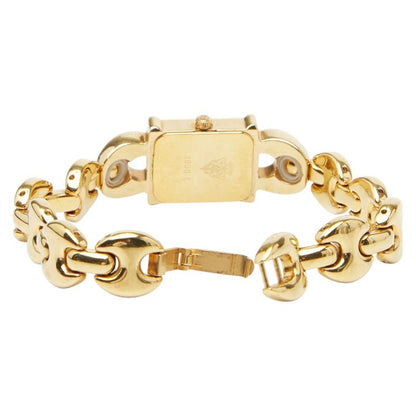 Gucci 1800L Quartz Watch With White Dial And Stainless Steel