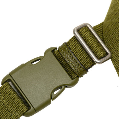 Gucci Gg Nylon Off The Grid Waist Bag/Body Bag 631341 Khaki Green Leather