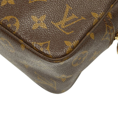 Louis Vuitton Monogram True Toilet 28 Second Bag/Clutch Bag M47522 Brown