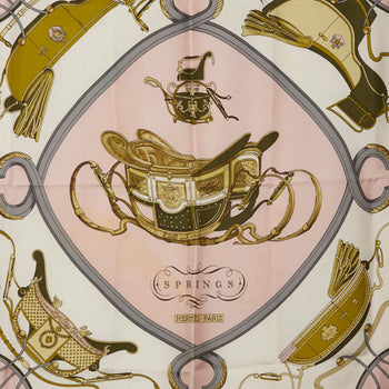 Hermes Herms Carr 90 Grand Apparel Horse Scarf