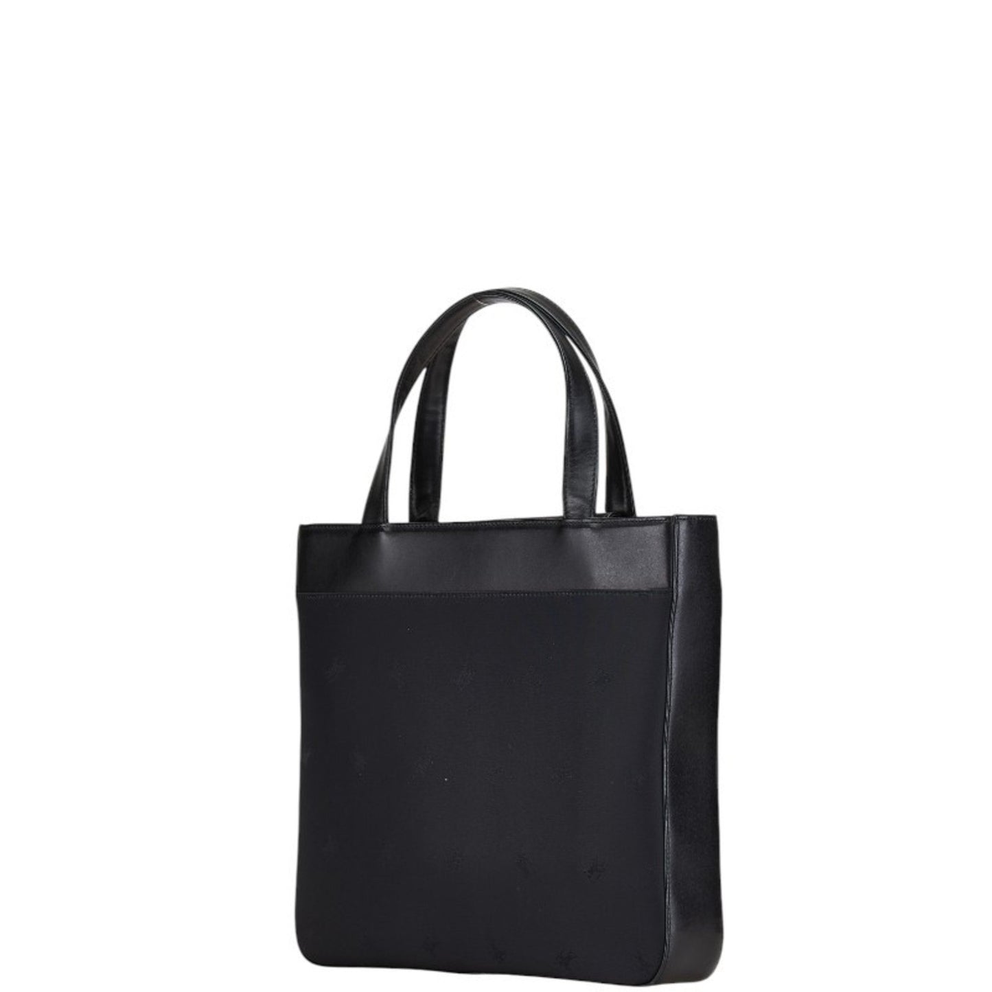 Burberry Horse Logo Handbag In Black Nylon