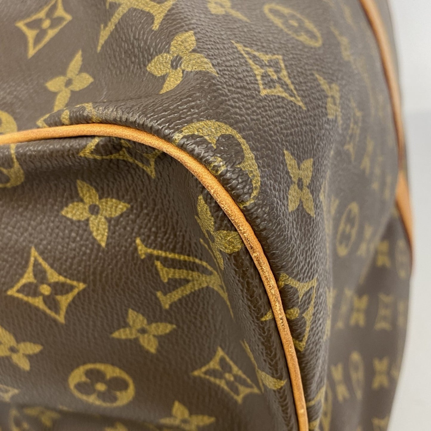 Louis Vuitton Monogram Sax Spool Boston Bag M41622 Brown