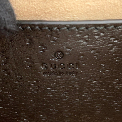 Gucci Jackie 1961 Mini Handbag In Pony Leather (637092) - Black