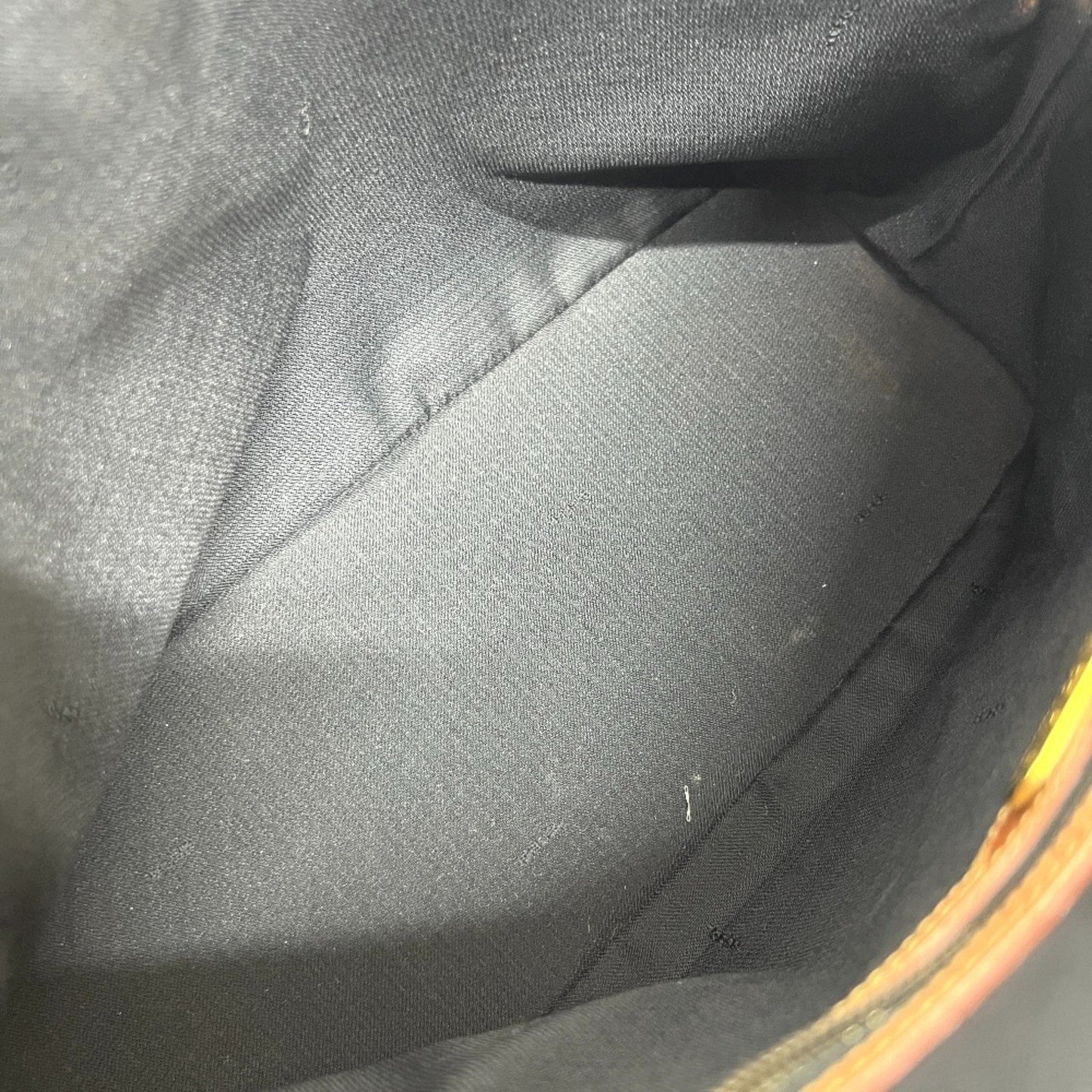 Fendi Pecan Bowling 2-Way Bag Shoulder Crossbody Handbag Leather