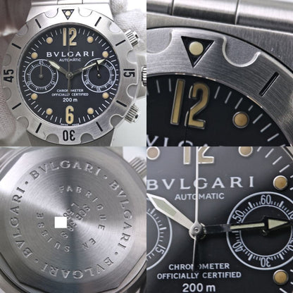 Bvlgari Diagono Scuba Sc38Ss/Sln Scb38S