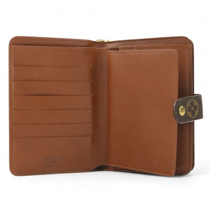 Louis Vuitton Porte Papier Zip Bifold Wallet M61207 Brown
