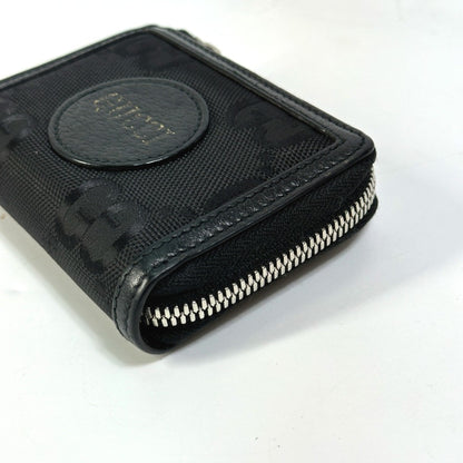 Gucci 657587 Gg Mini Wallet Coin Purse Black