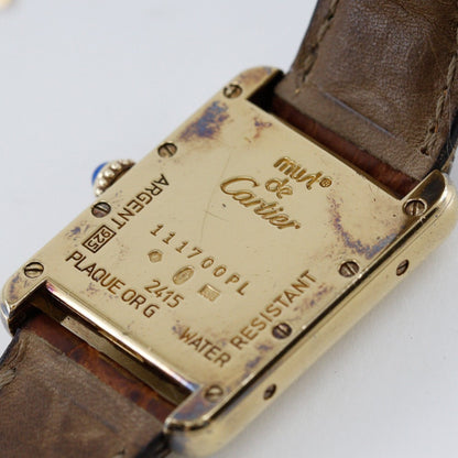 Cartier Must Tank Sm Watch