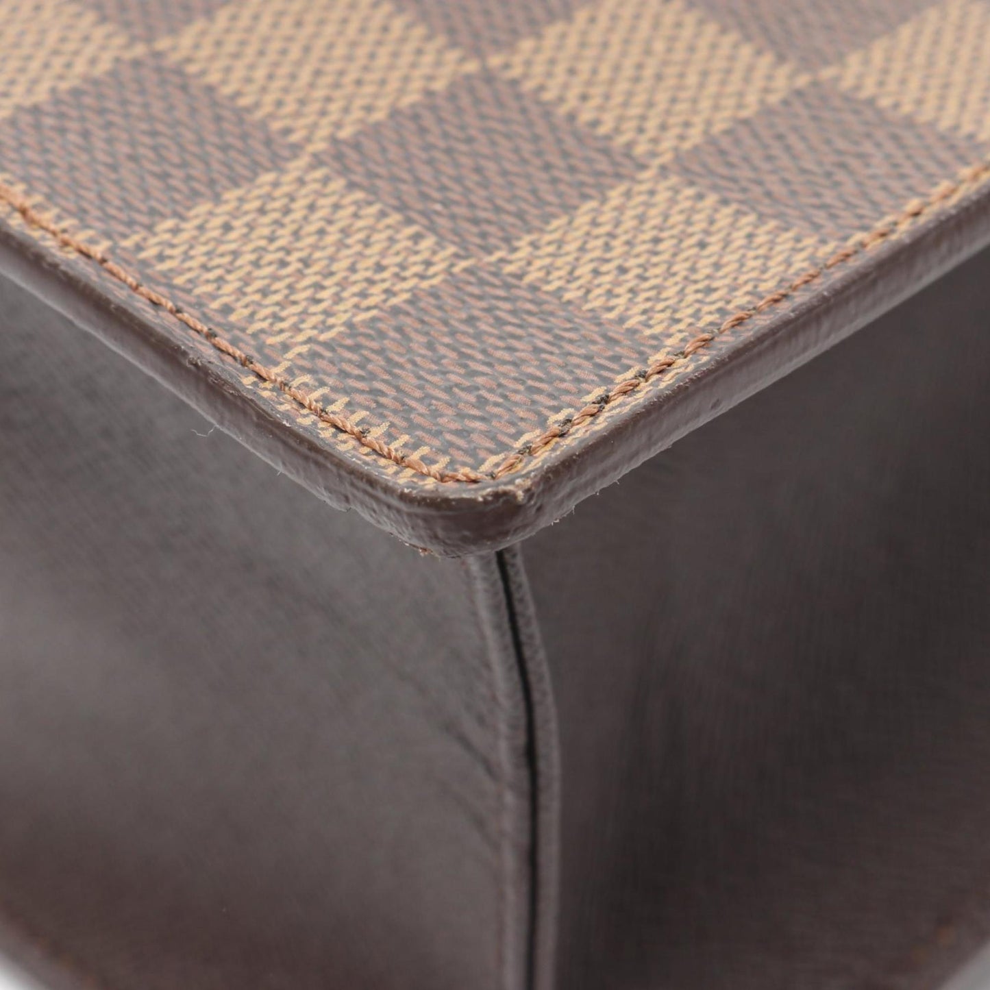 Louis Vuitton Venice Pm Damier Ebene Tote Bag Coated Canvas Leather