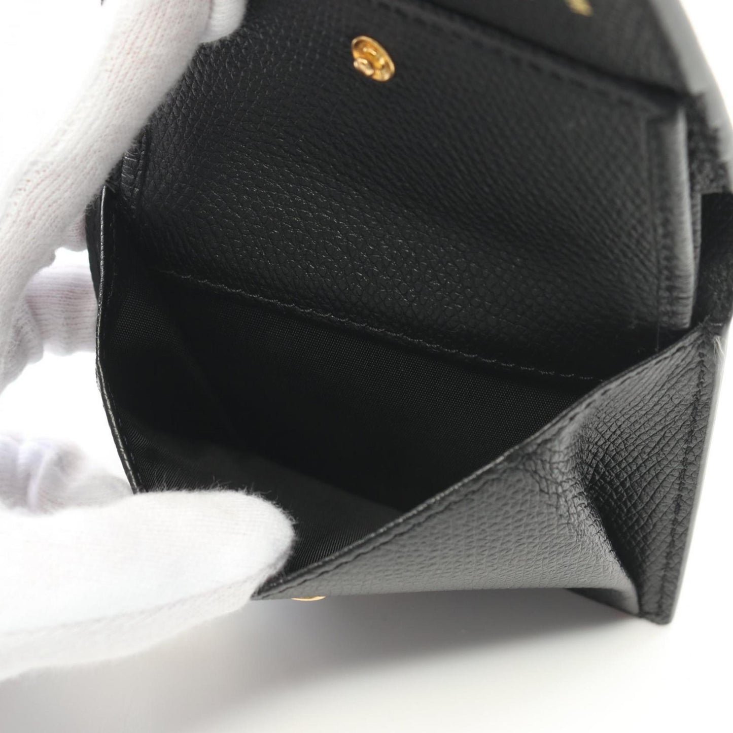 Valentino V Bi-Fold Wallet Leather