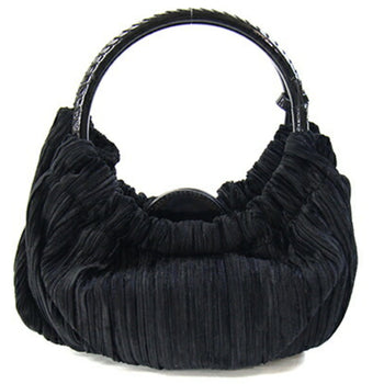 Giorgio Armani Handbag In Black Velour