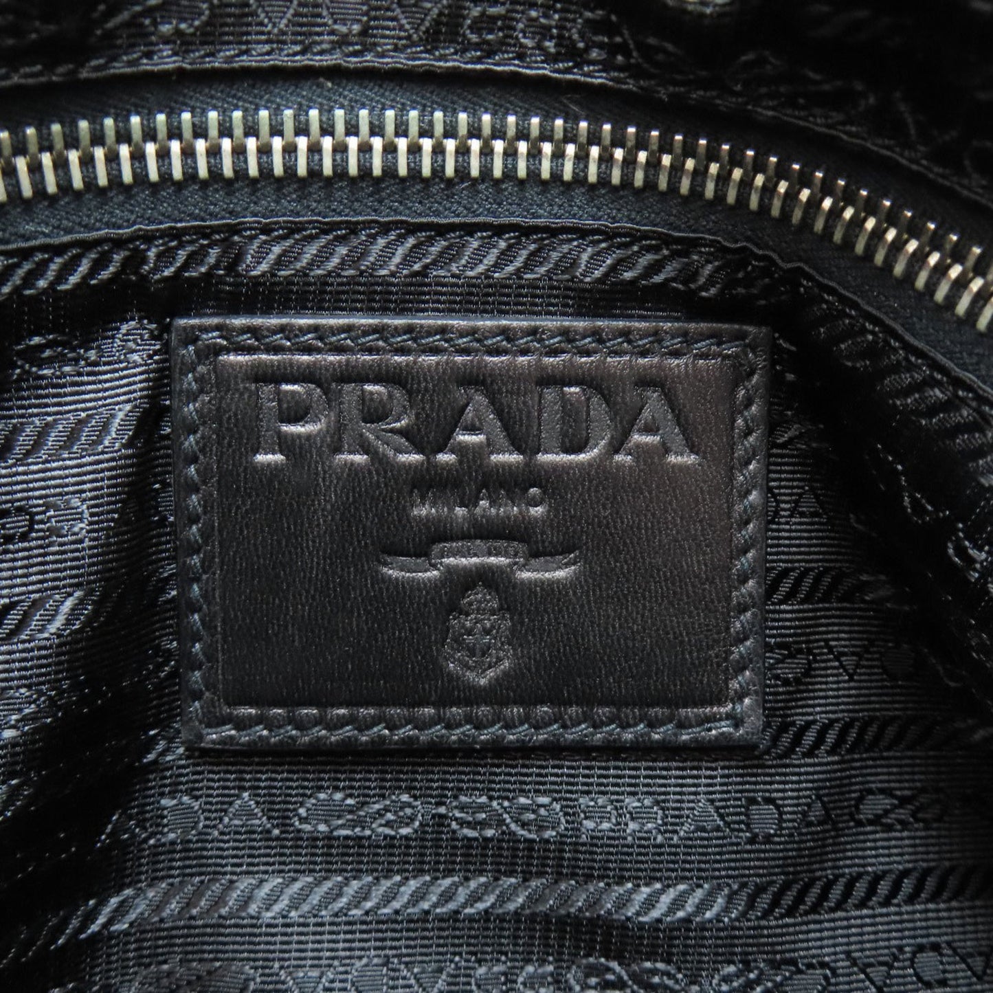 Prada Simple Design Shoulder Bag Lambskin