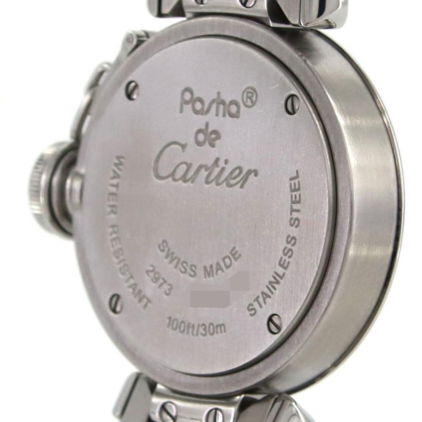 Cartier Miss Pasha W3140007 Ss Quartz Watch