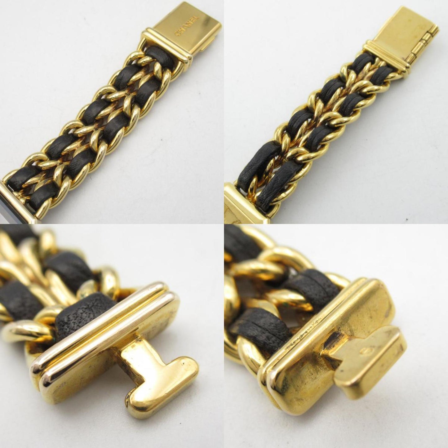 Chanel Premiere S Watch Gp (Gold Plated) Leather
