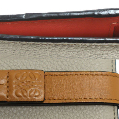 Loewe Vertical Wallet Medium Bi-Fold Beige Light Oat/Honey C660Z41X01