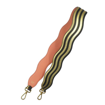 Like New Fendi Strap You Leather Gold