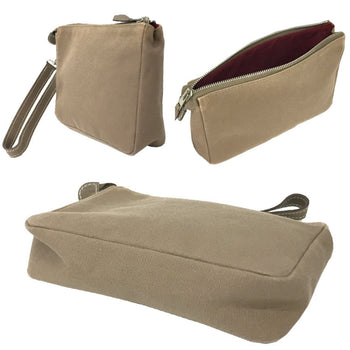 Hermes Hermes Pouch Wristlet Canvas