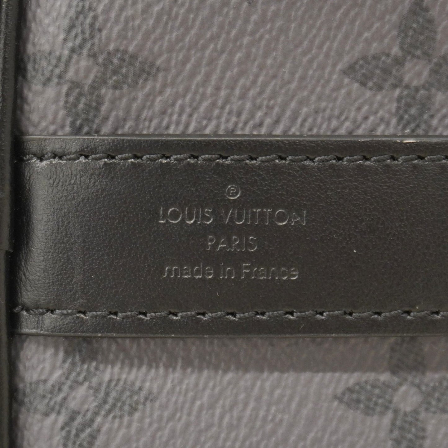 Louis Vuitton Monogram Eclipse Reverse Speedy Bandouliere 25 Handbag M46271 Black/Gray