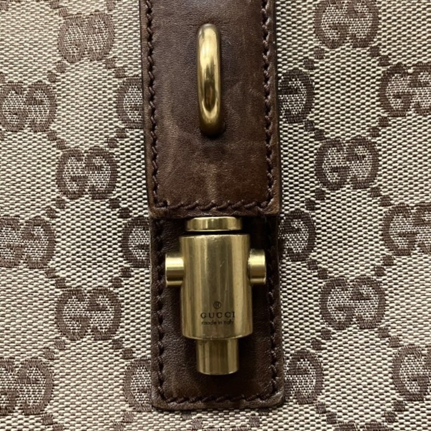 Gucci Gg Canvas New Jackie Bag Shoulder