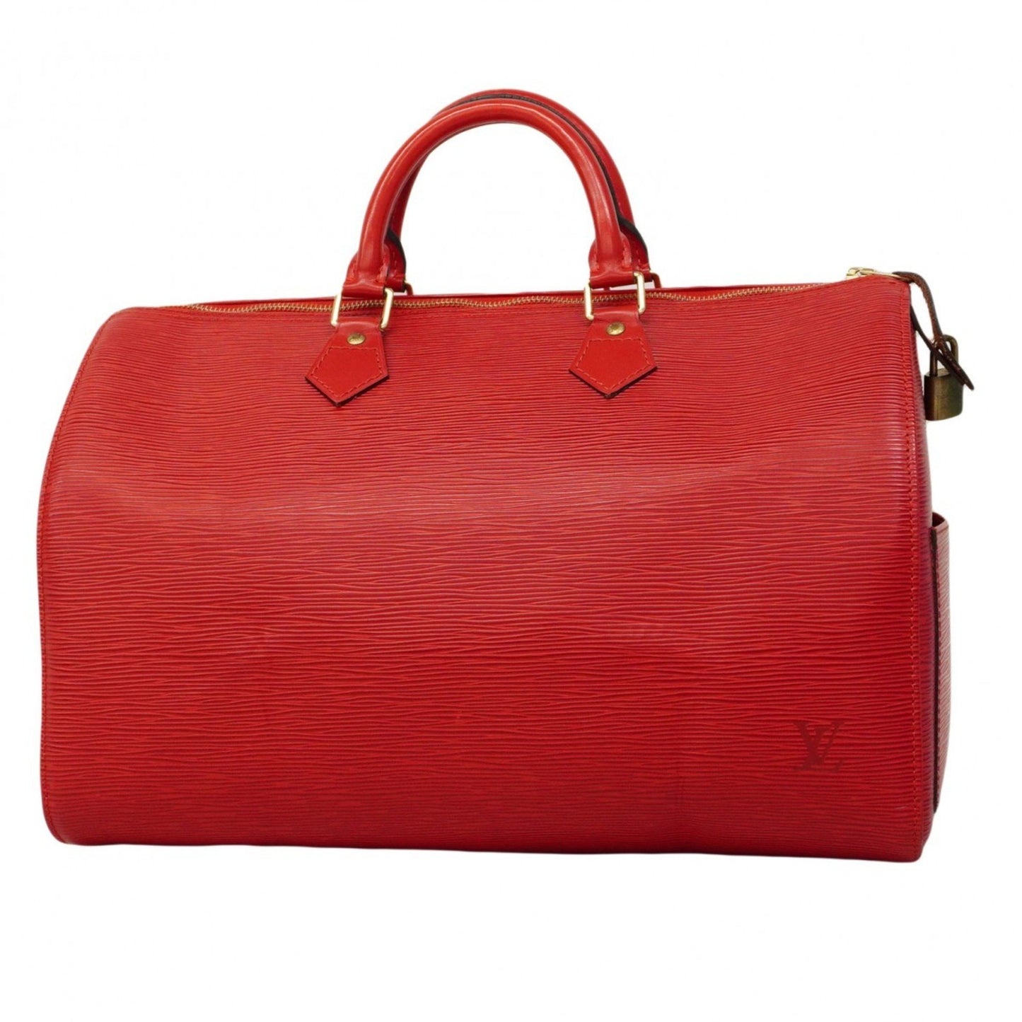 Louis Vuitton Epi Speedy 35 Handbag M42997 Castilian Red