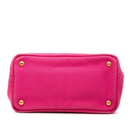 Prada Canapa Mini Tote/Shoulder Bag