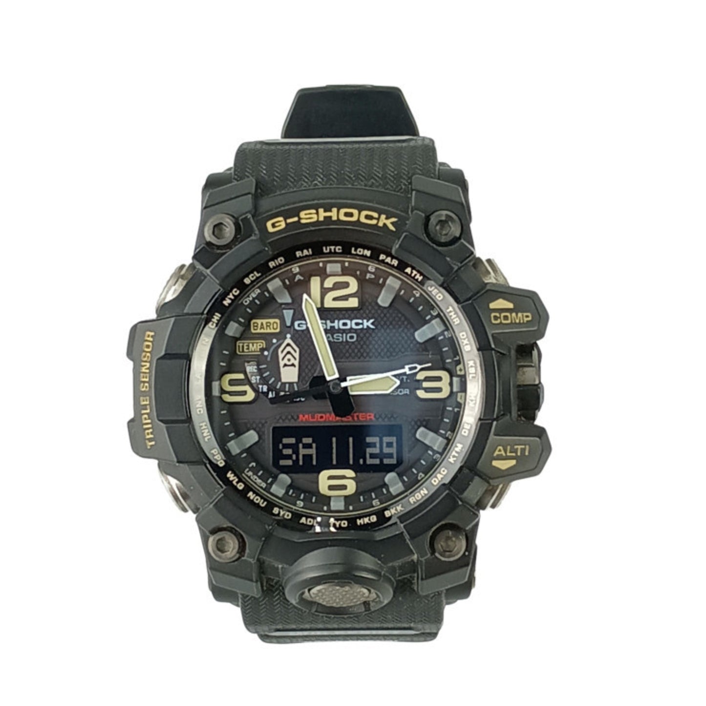 Casio Gshock Master Of G Land Mudmaster Gwg10001Ajf Men'S Watch With Black Dial