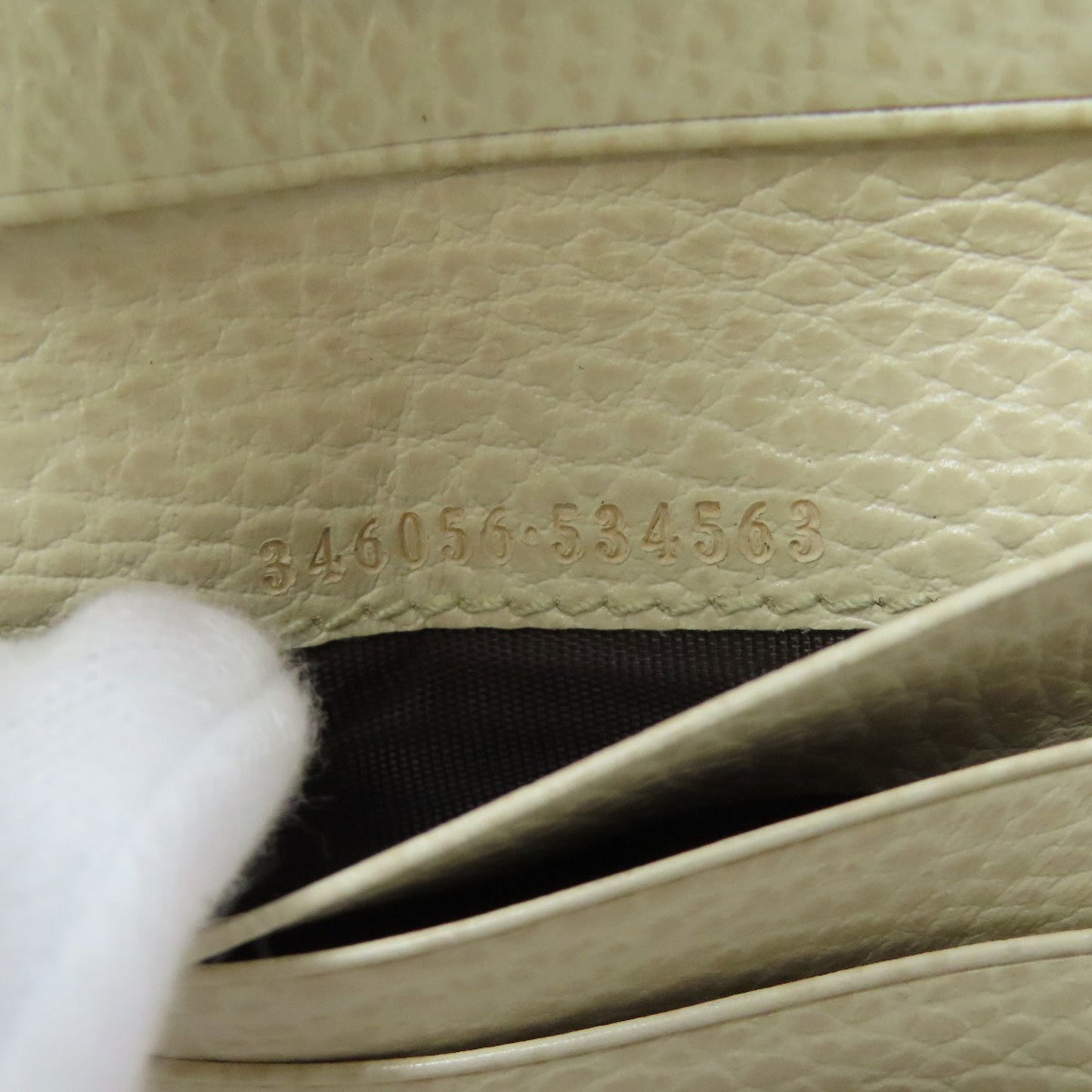 Gucci 346056 Outlet Gg Bifold Wallet Canvas Calfskin