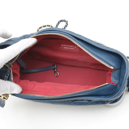 Chanel Gabriel De Hobo Shoulder Bag Leather Blue A93824 Bp