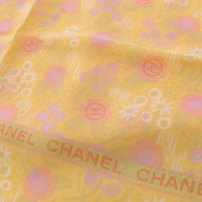 Chanel Coco Mark Flower Scarf