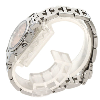 Hermes Cl4.210 Clipper Watch Stainless Steel Ss
