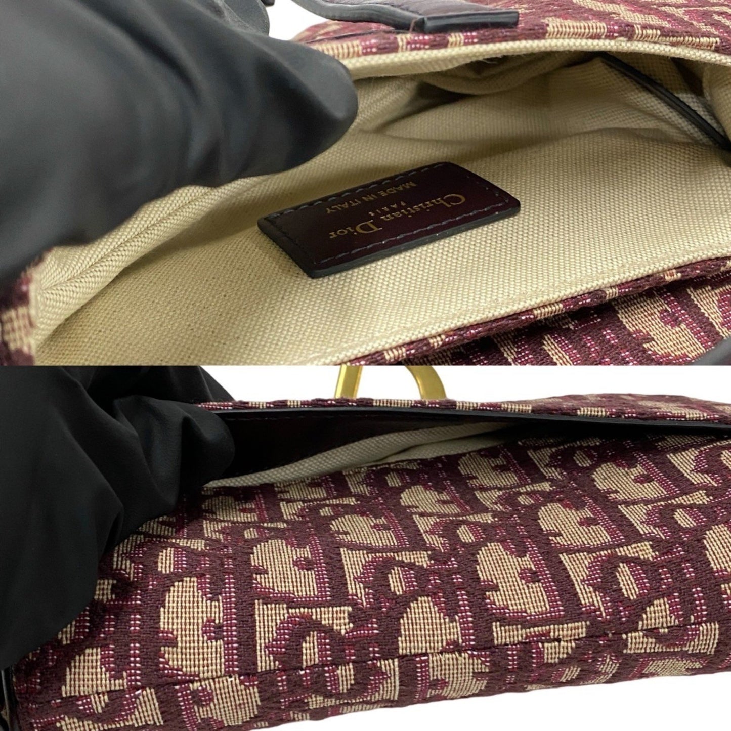Christian Dior Saddle Bag