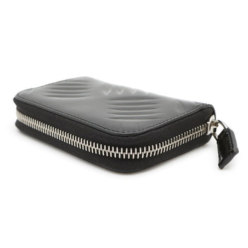 Prada Wallet/Coin Case Round Leather 2Mm003 Prada Wallet Coin Purse Black