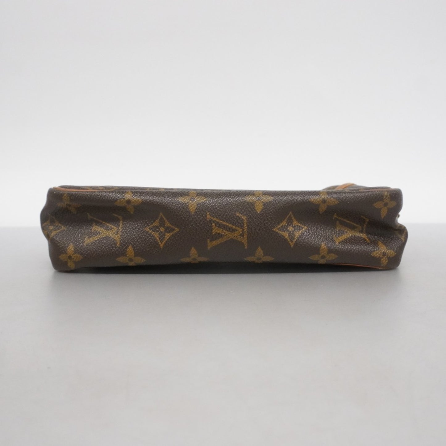 Louis Vuitton Monogram Compigne 23 Clutch Bag M51847 Brown