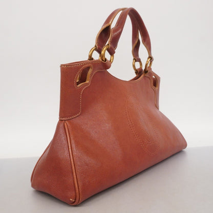Cartier Marcello Leather Brown Handbag