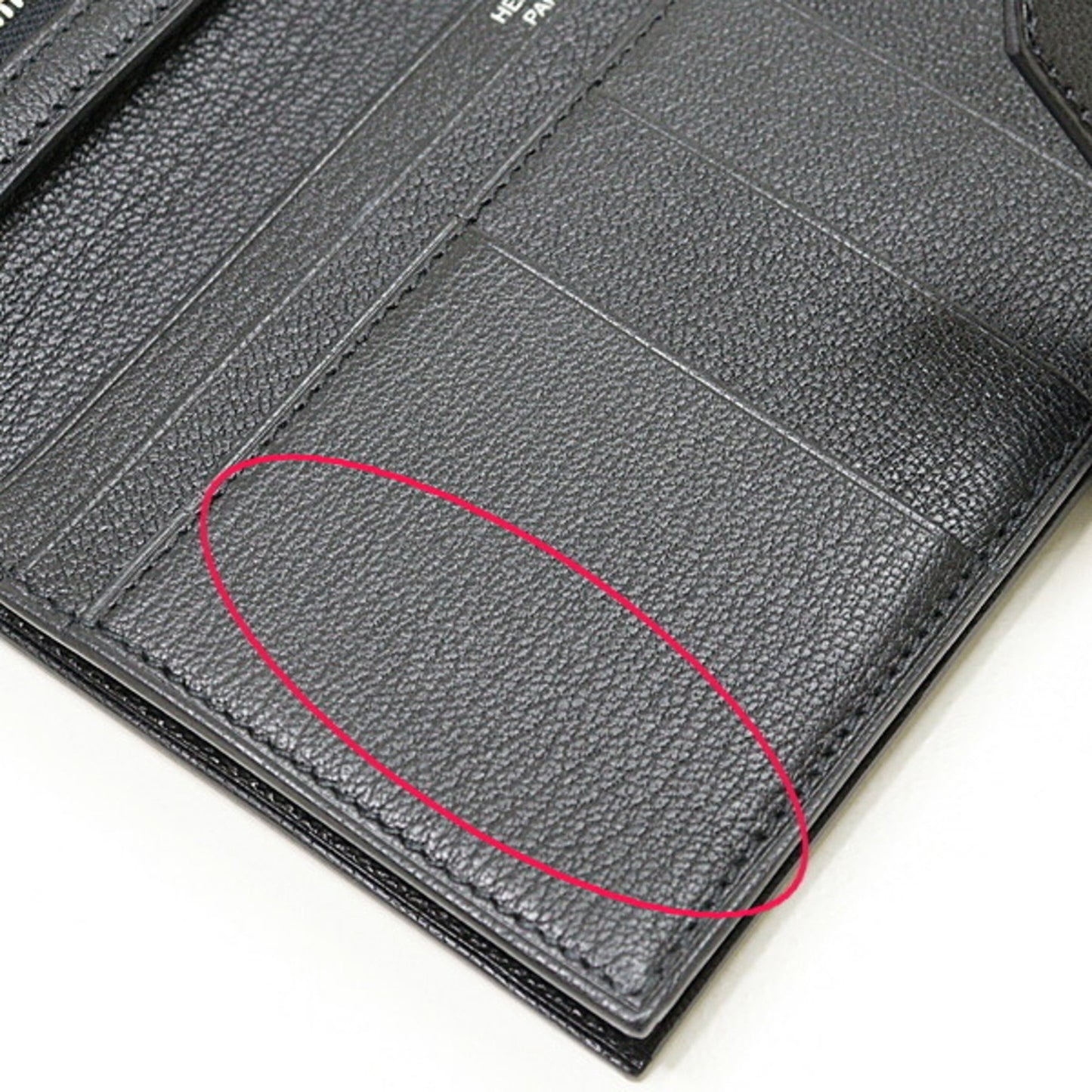 Hermes Herms Bearn Soufflet Black Chevre Mysore B Stamp (2023) Long Wallet