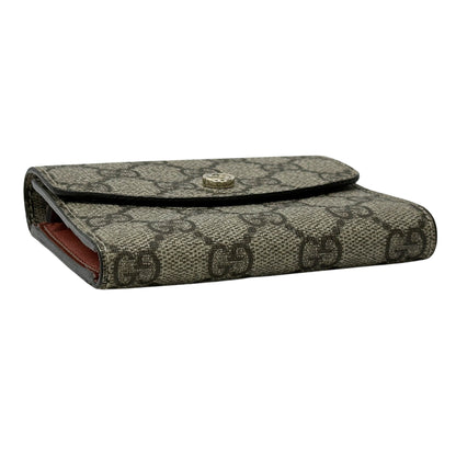 Gucci Gg Supreme Interlocking G Bifold Wallet For Women