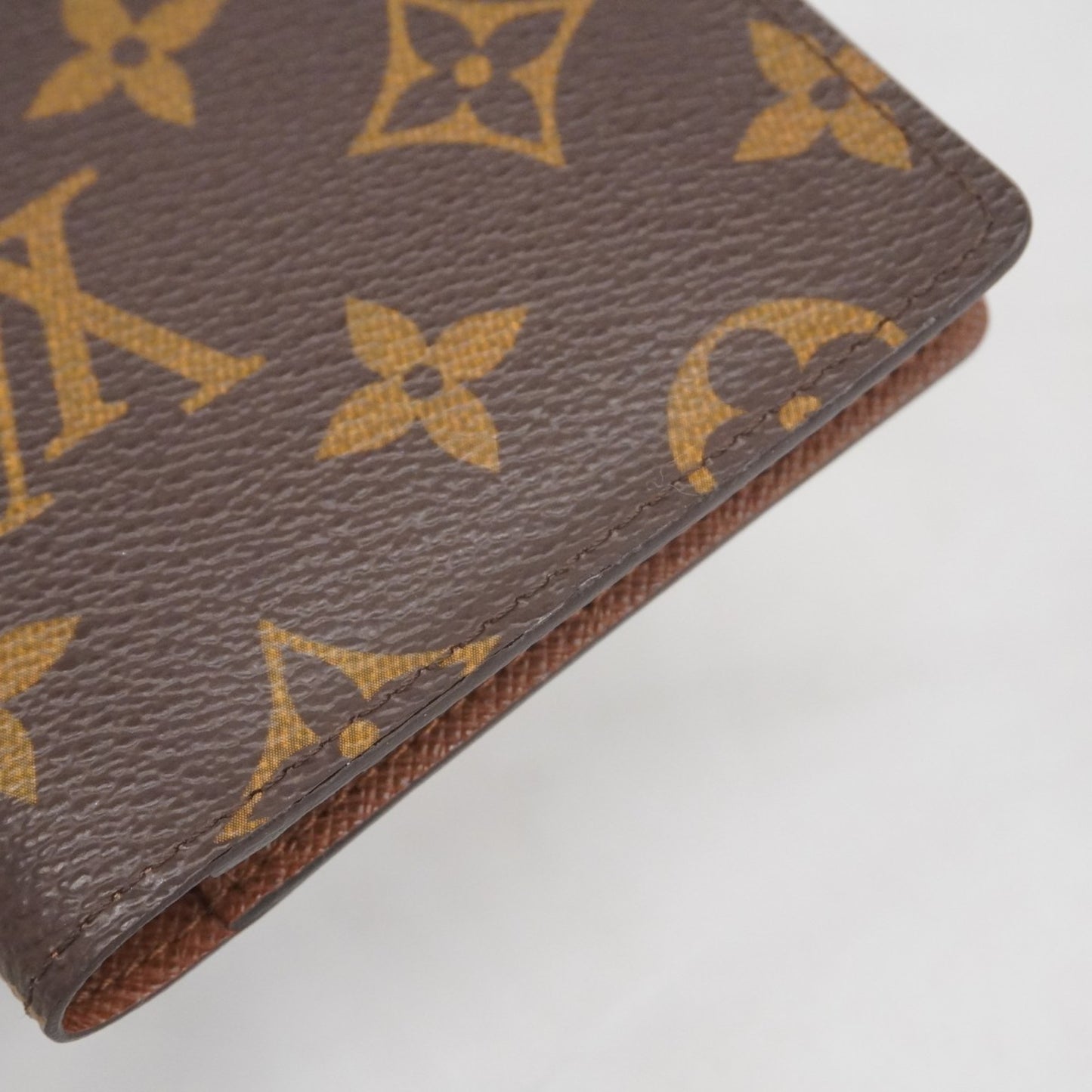 Louis Vuitton Monogram Agenda Poche Planner Cover M56340 Brown