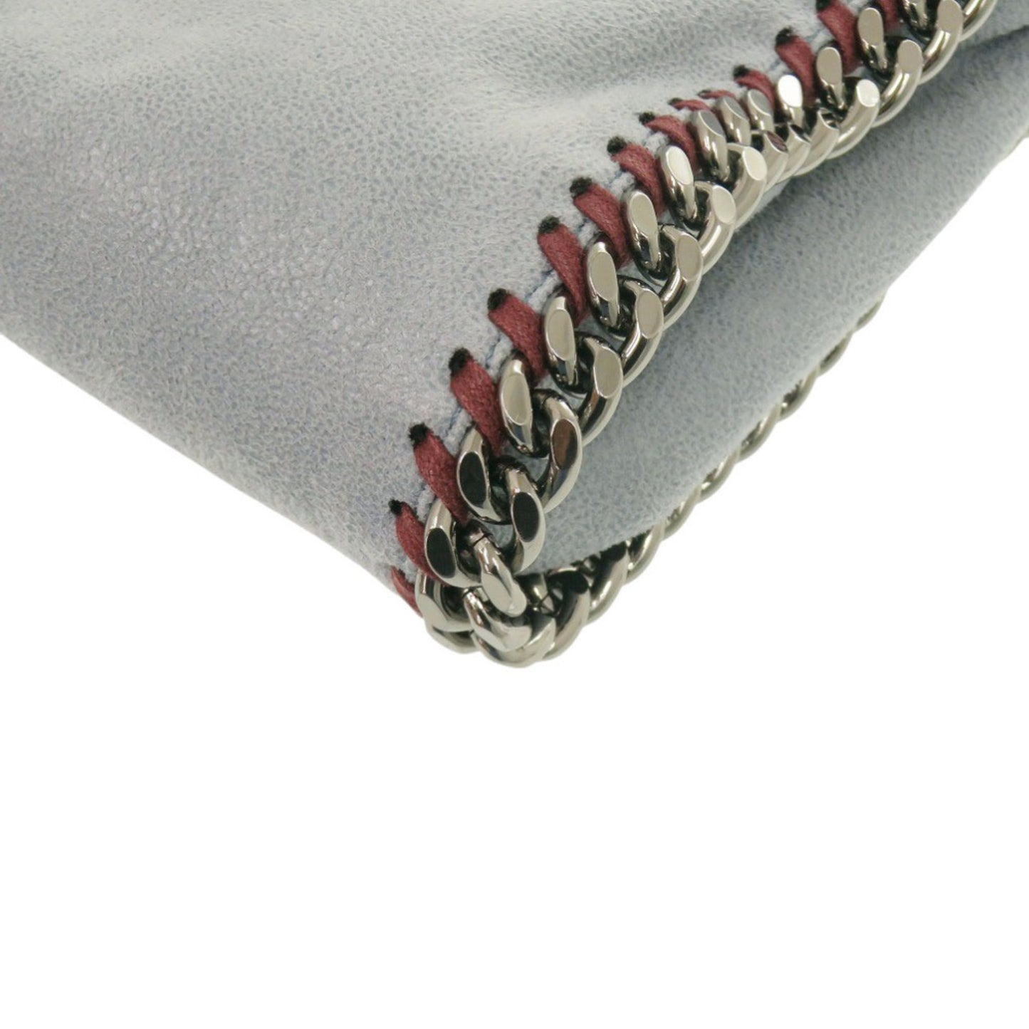 Stella Mccartney 2-Way Falabella Polyester Light Blue Chain Shoulder Bag 0241