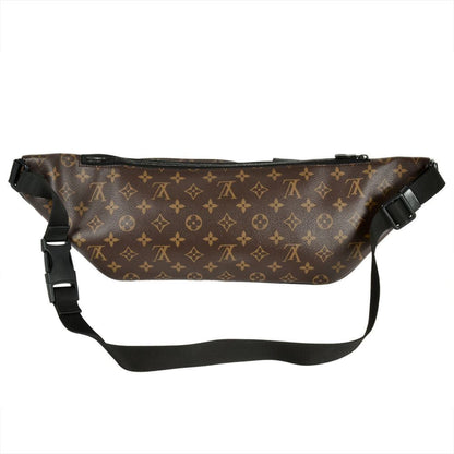 Louis Vuitton Louis Vuitton Monogram Macassar Christopher Bum Bag Body Canvas M45337 Brown Ba3220