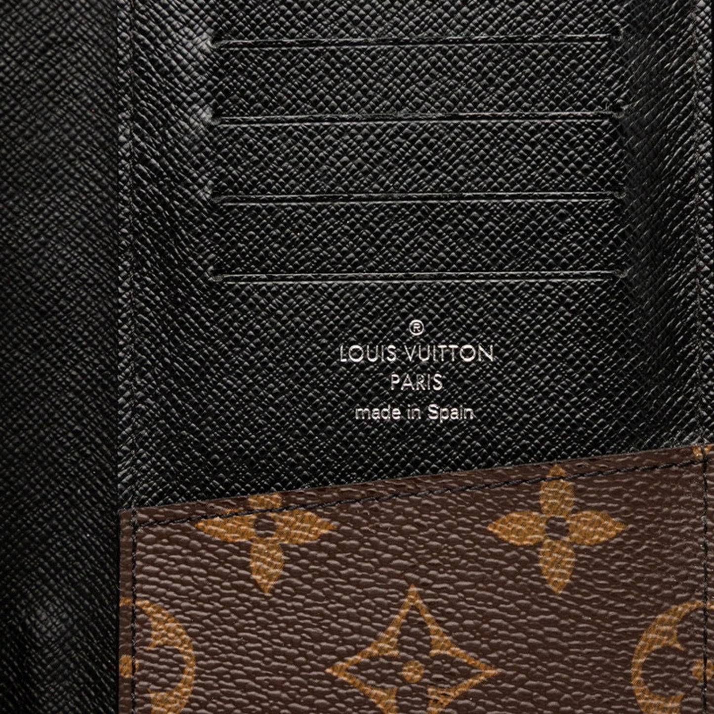 Louis Vuitton Monogram Macassar Zippy Wallet
