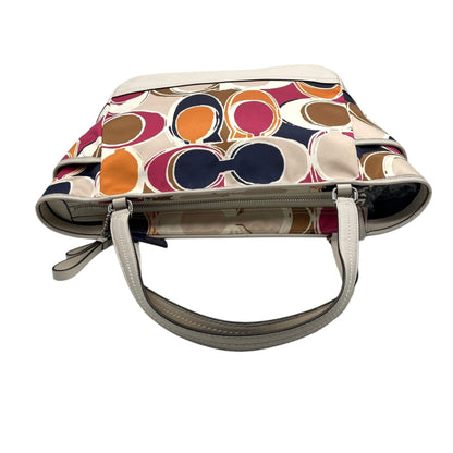 Coach Signature Scribble Tote Bag