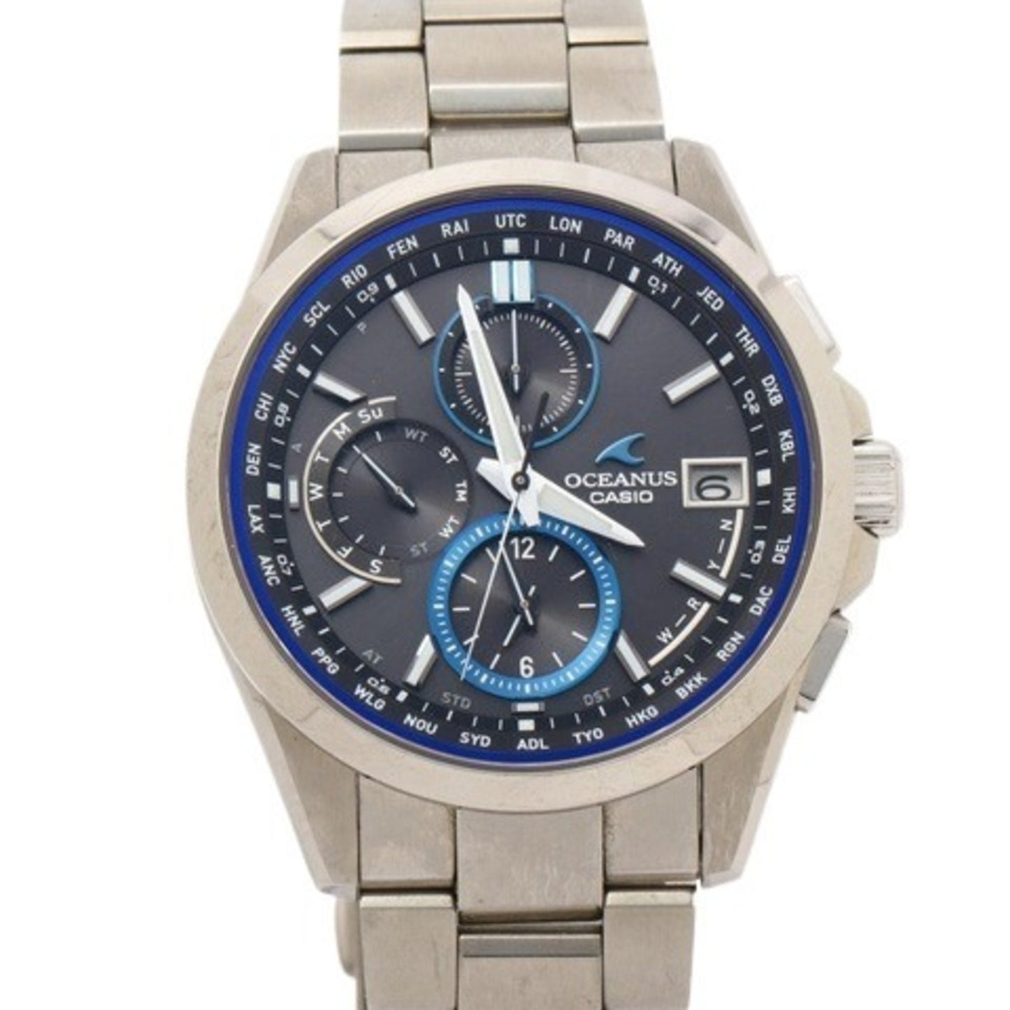 Casio Oceanus Classic Line Ocw T2600 1Ajf Silver With Black Dial